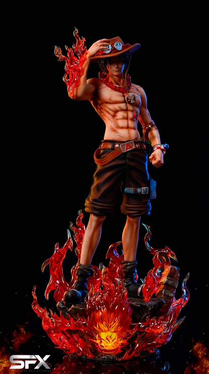 ONE PIECE ACE STATUE