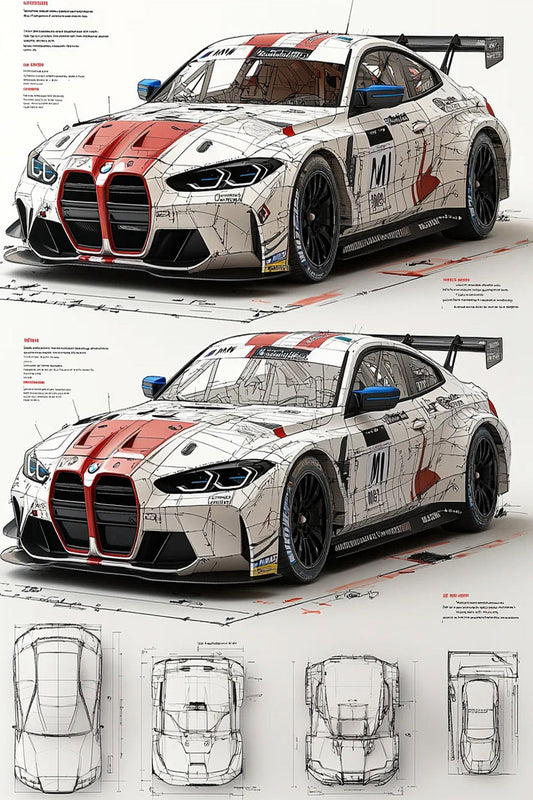 BMW-Sport Art-Print