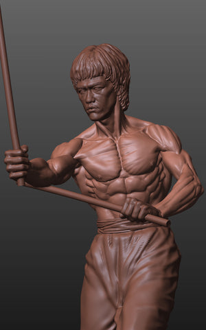 Bruce Lee - 1/4 Scale Statue