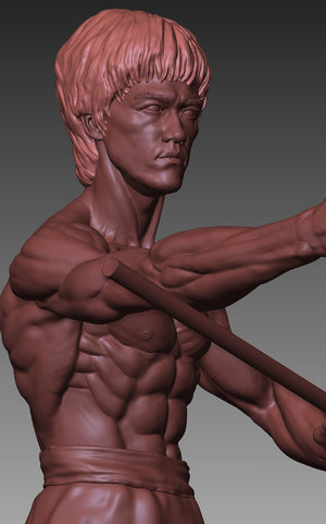 Bruce Lee - 1/4 Scale Statue