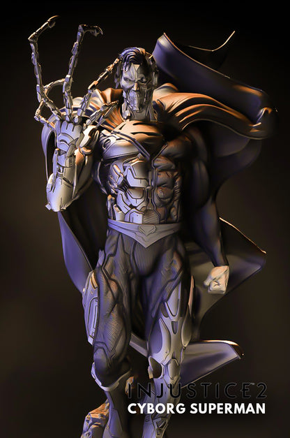 CYBORG SUPERMAN 1/8 SCALE STATUE