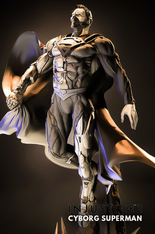 CYBORG SUPERMAN 1/8 SCALE STATUE