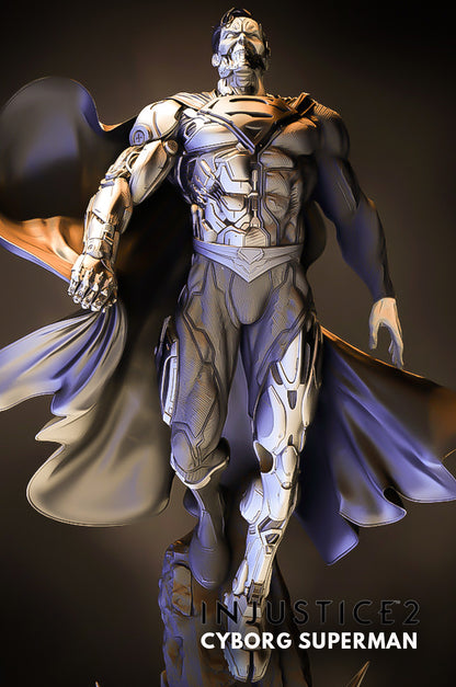 CYBORG SUPERMAN 1/8 SCALE STATUE