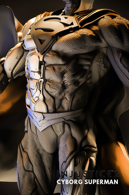 CYBORG SUPERMAN 1/8 SCALE STATUE