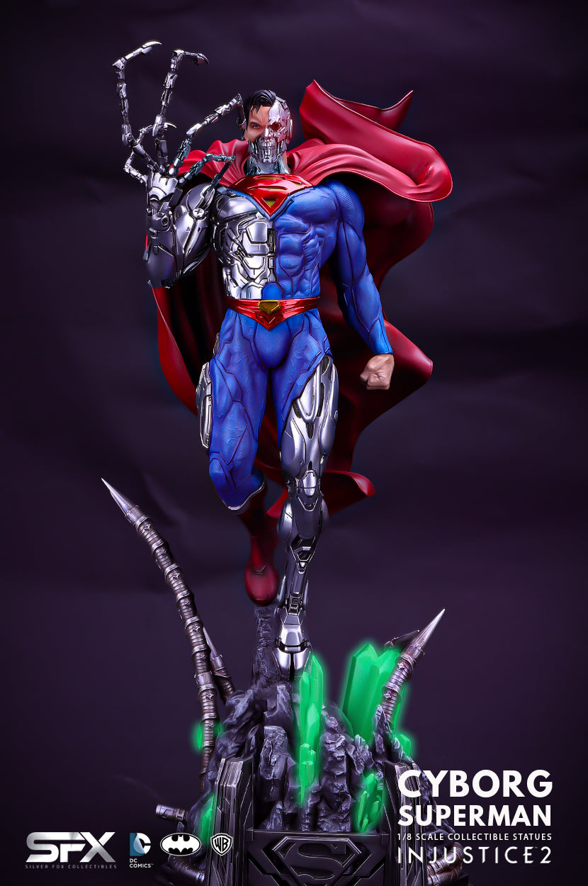 CYBORG SUPERMAN 1:8 SCALE STATUE