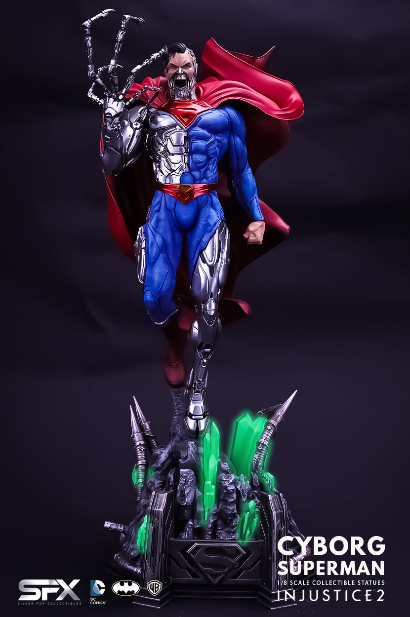 CYBORG SUPERMAN 1:8 SCALE STATUE