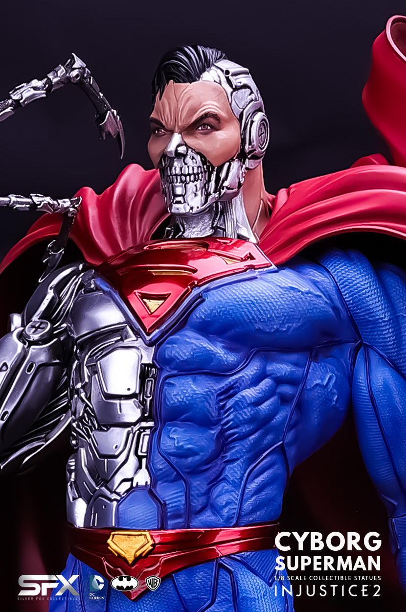 CYBORG SUPERMAN 1:8 SCALE STATUE