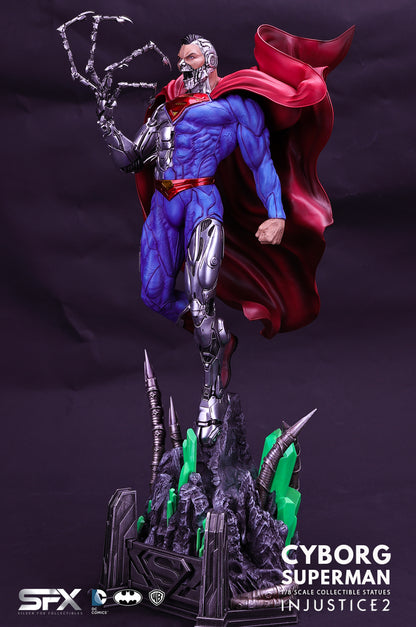 CYBORG SUPERMAN 1:8 SCALE STATUE