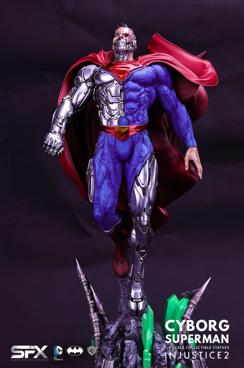 CYBORG SUPERMAN 1:8 SCALE STATUE