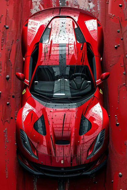 Ferrari-458 Art-Print