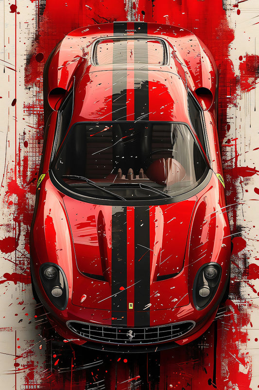 Ferrari-F12 GT Art-Print