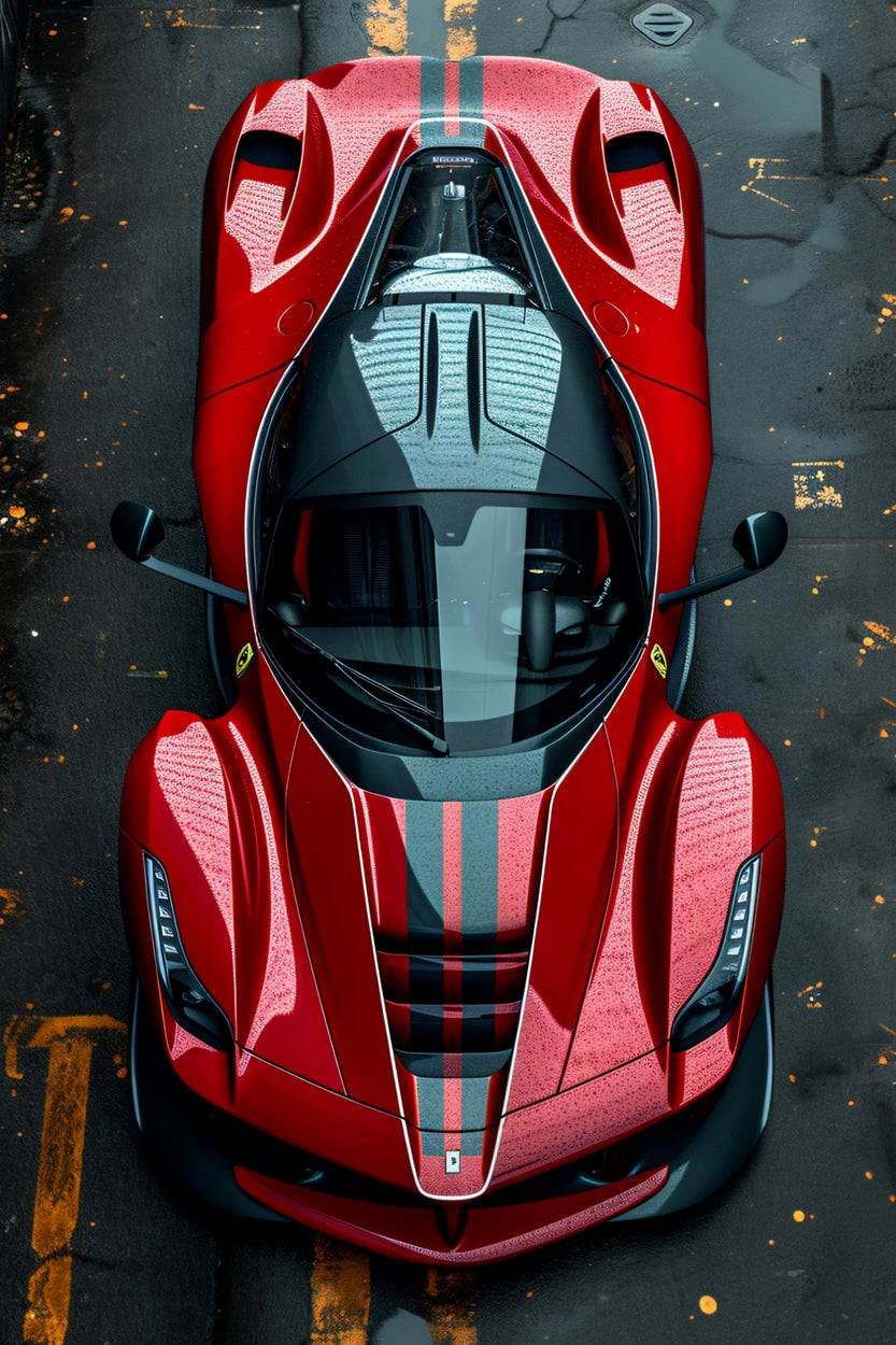 Ferrari-LA Art-Print