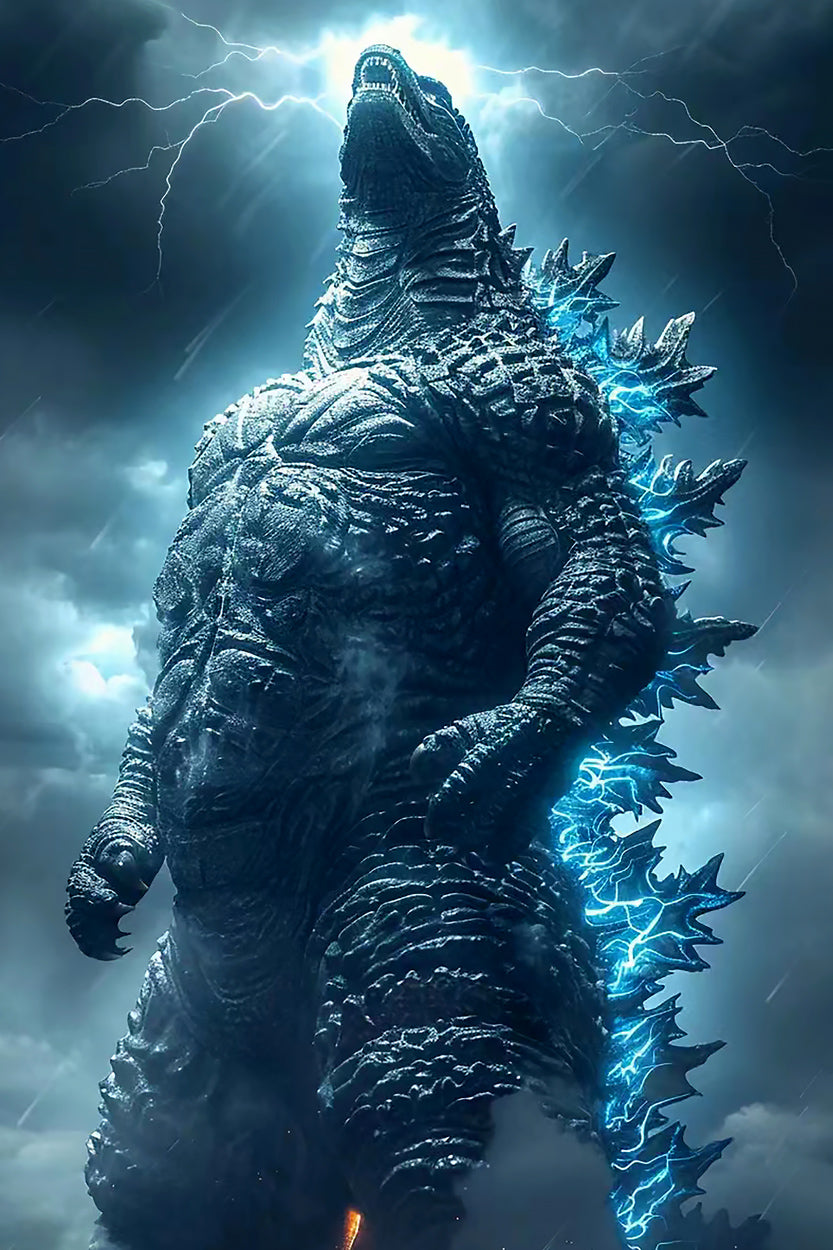 Godzilla-V3 Art-Print