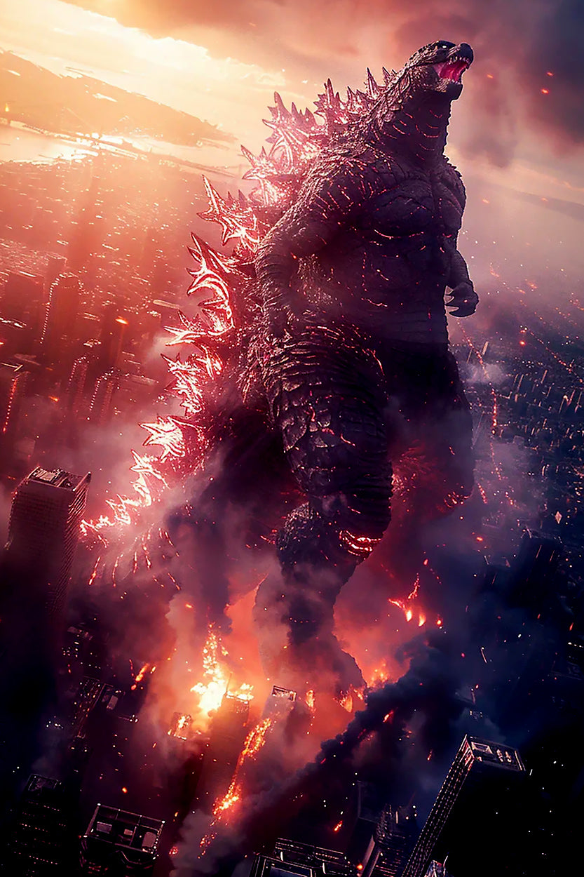 Godzilla-V7 Art-Print