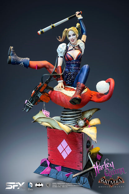 HARLEY QUINN ARKHAM KNIGHT 1:8 SCALE STATUE