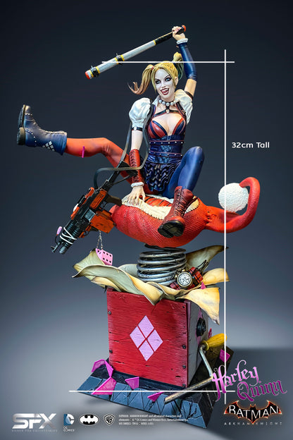 HARLEY QUINN ARKHAM KNIGHT 1:8 SCALE STATUE