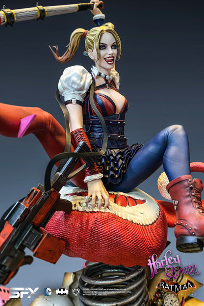 HARLEY QUINN ARKHAM KNIGHT 1:8 SCALE STATUE