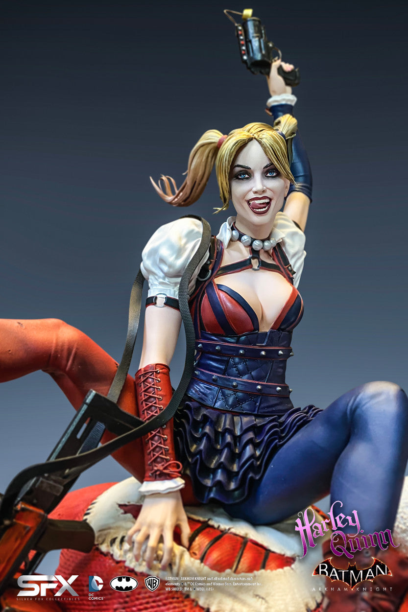 HARLEY QUINN ARKHAM KNIGHT 1:8 SCALE STATUE