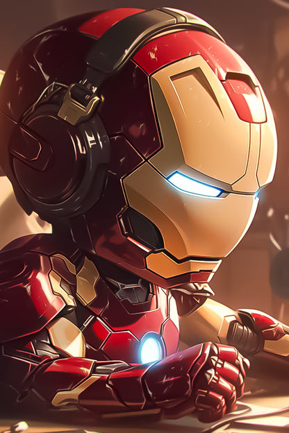 Ironman-Chibi Art-Print