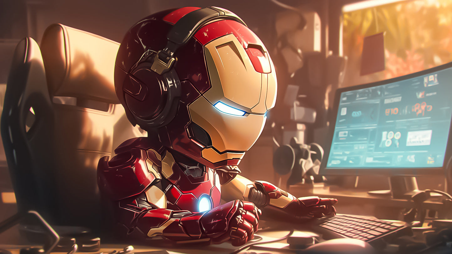 Ironman-Chibi Art-Print