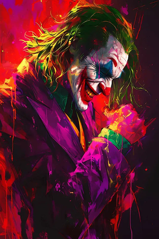 The Joker 'A New Plan' Art-Print