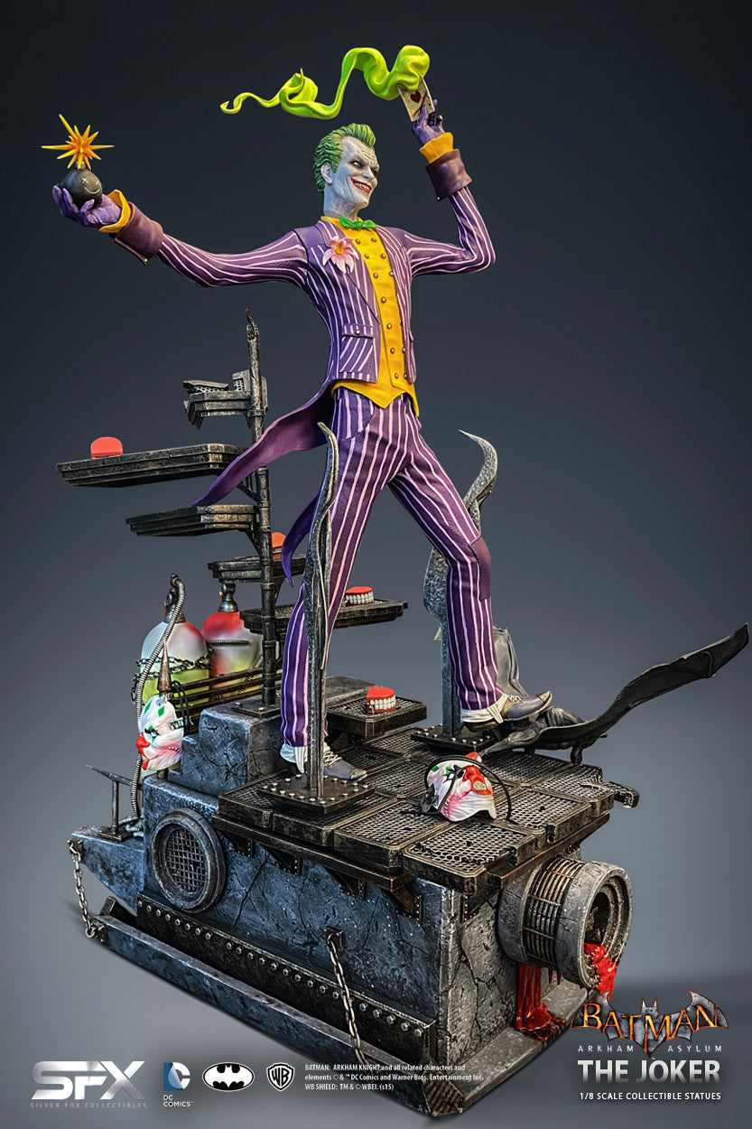 THE JOKER ARKHAM ASYLUM 1:8 SCALES STATUE