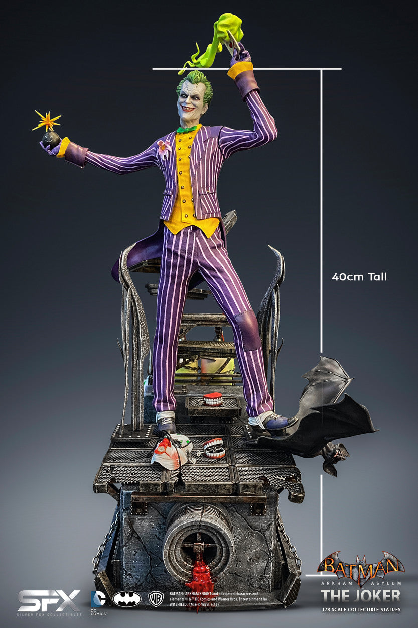 THE JOKER ARKHAM ASYLUM 1:8 SCALES STATUE