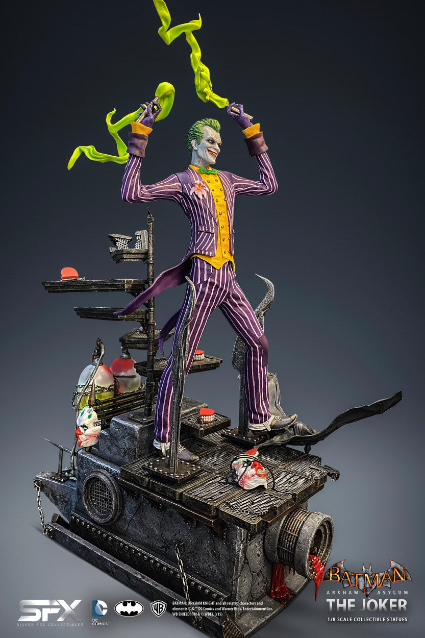 THE JOKER ARKHAM ASYLUM 1:8 SCALES STATUE