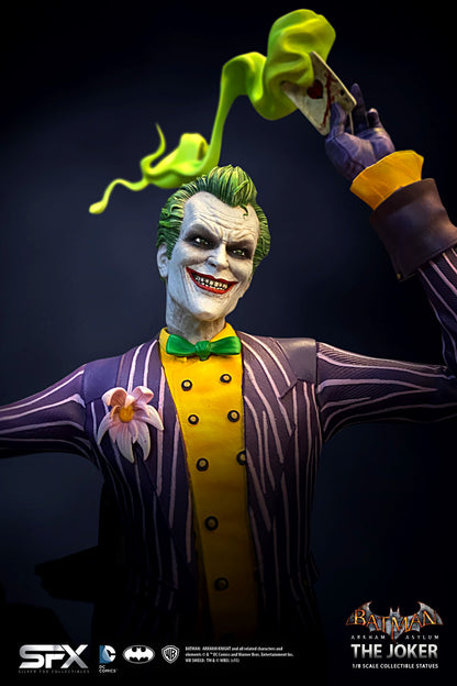 THE JOKER ARKHAM ASYLUM 1:8 SCALES STATUE