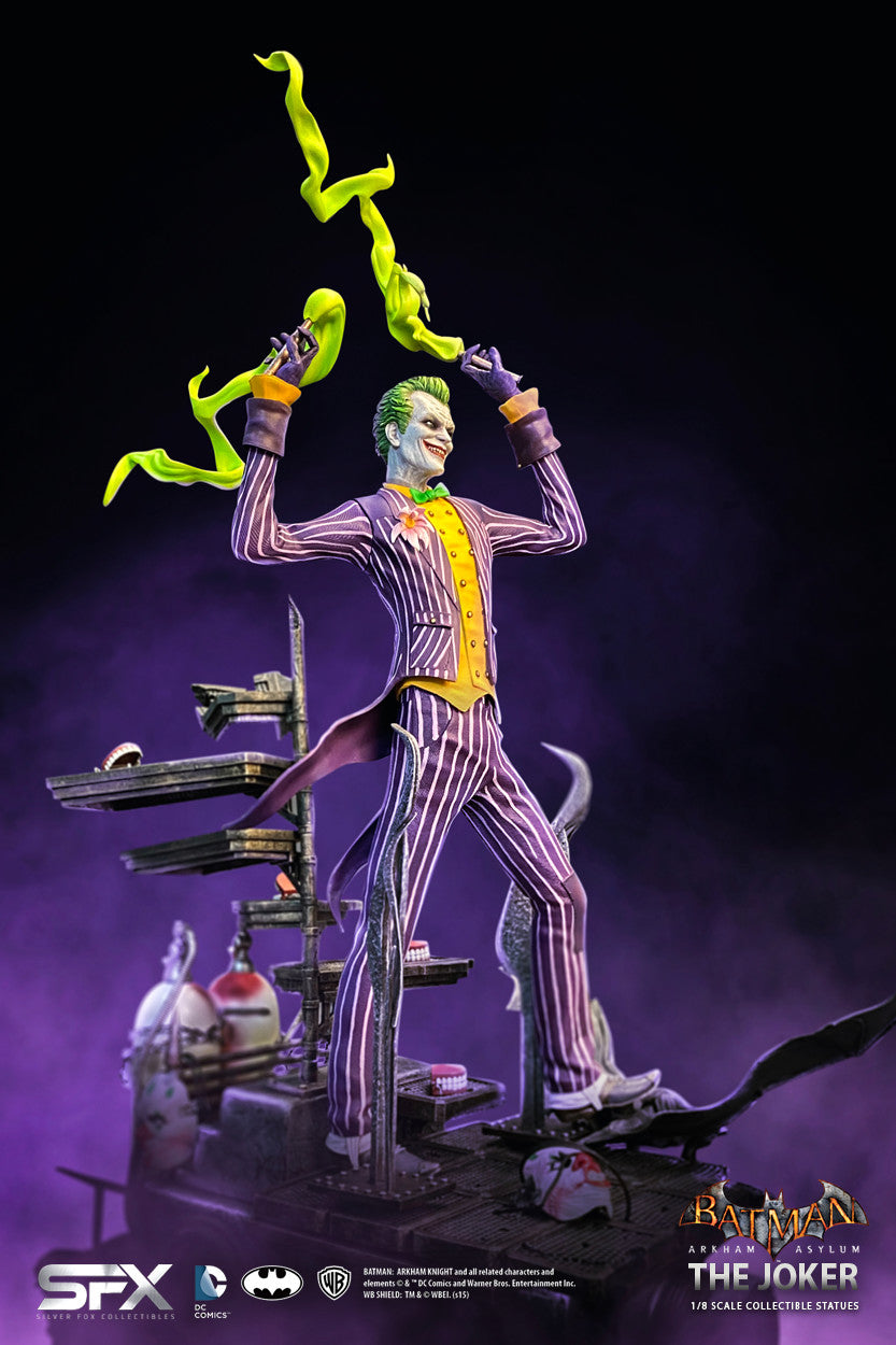 THE JOKER ARKHAM ASYLUM 1:8 SCALES STATUE