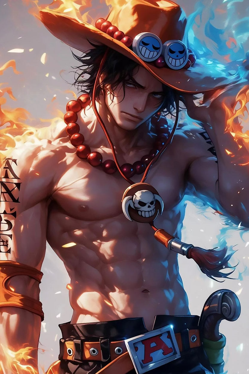 One Piece-ACE-01 Art-Print