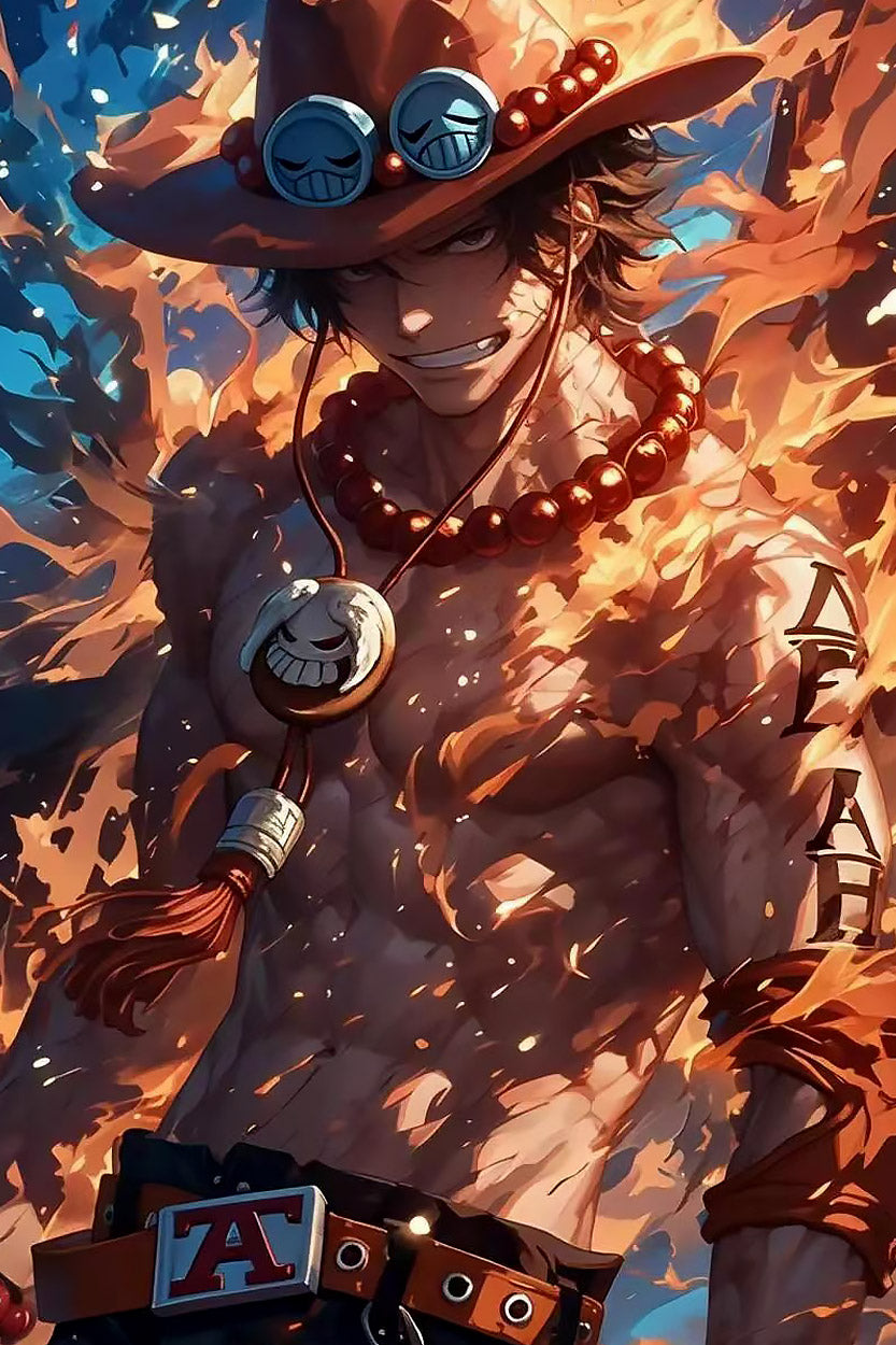 One Piece-ACE-02 Art-Print