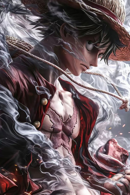 One Piece-Luffy-01 Art-Print