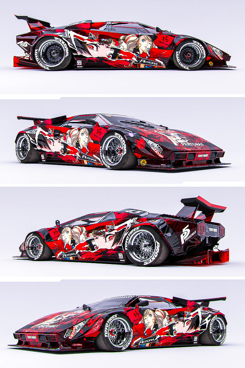 Lamborghini-P5 Art-Print