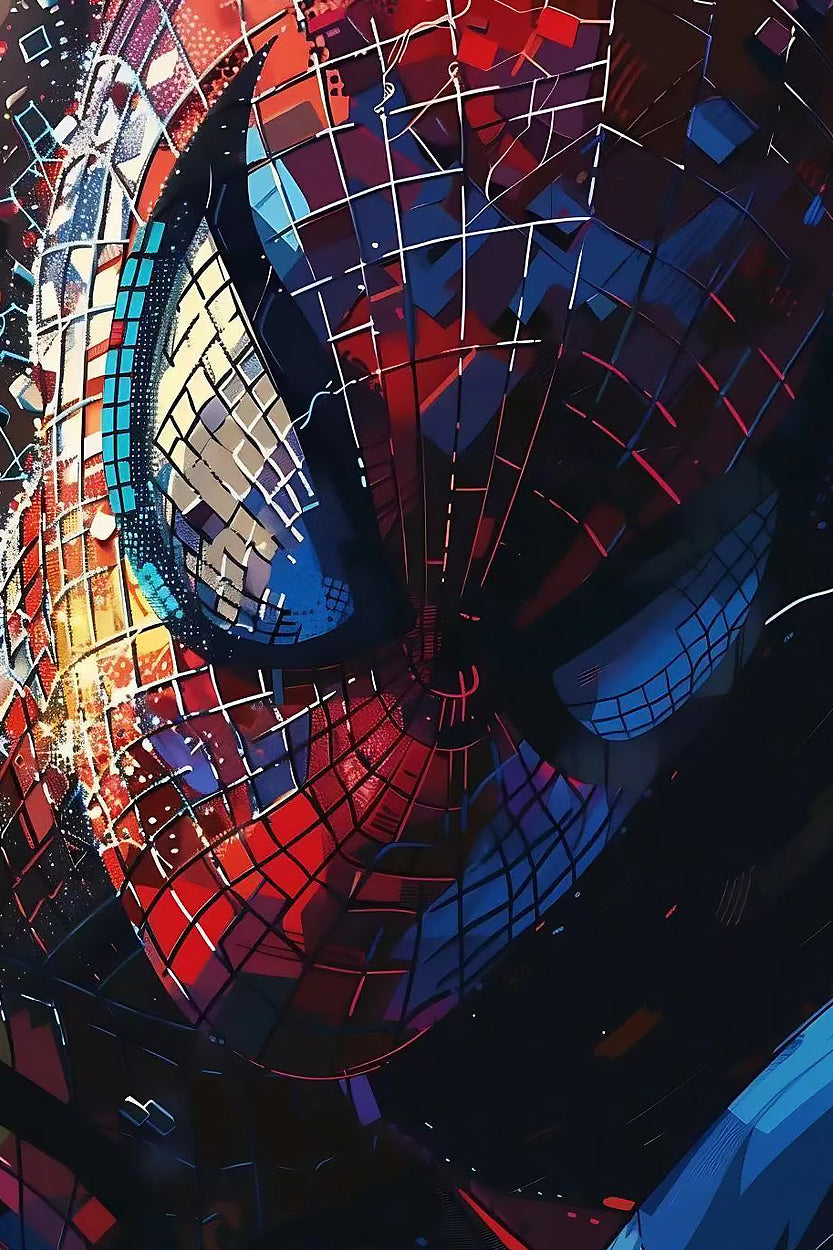 Spiderman Absract Art-Print