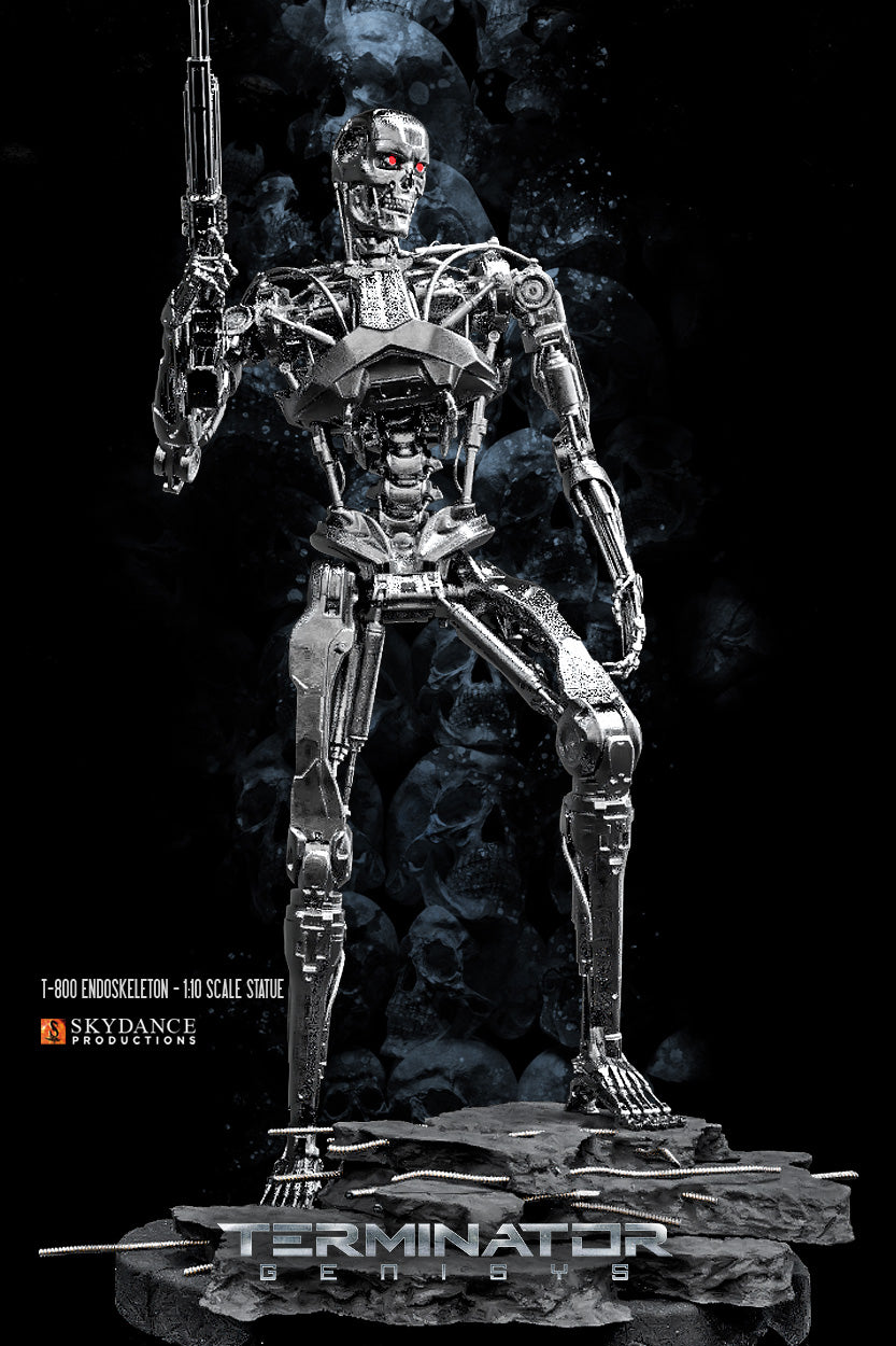 TERMINATOR T800 1:10 SCALE STATUE