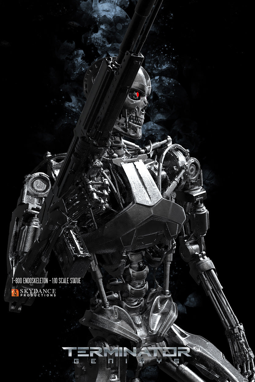 TERMINATOR T800 1:10 SCALE STATUE