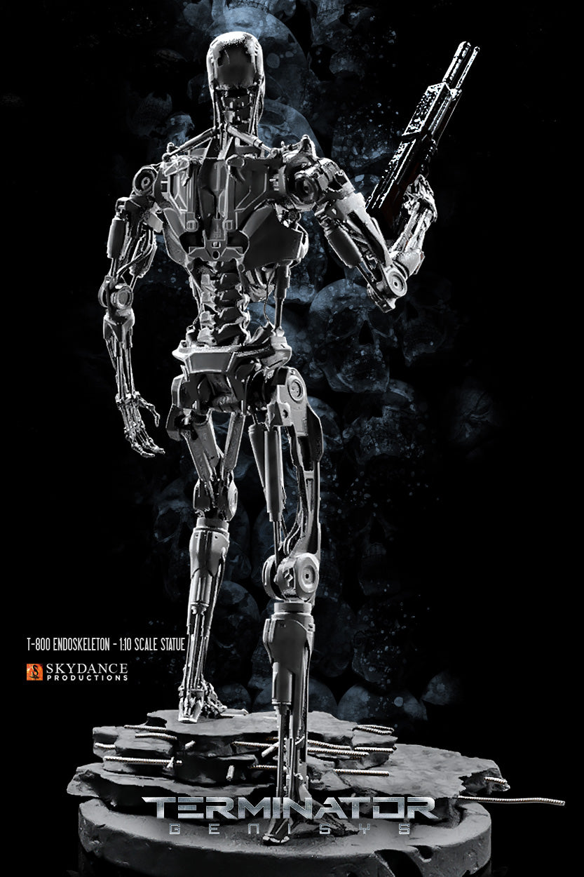 TERMINATOR T800 1:10 SCALE STATUE