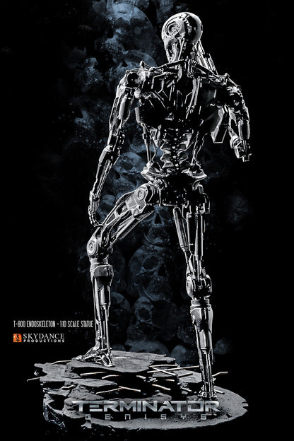 TERMINATOR T800 1:10 SCALE STATUE