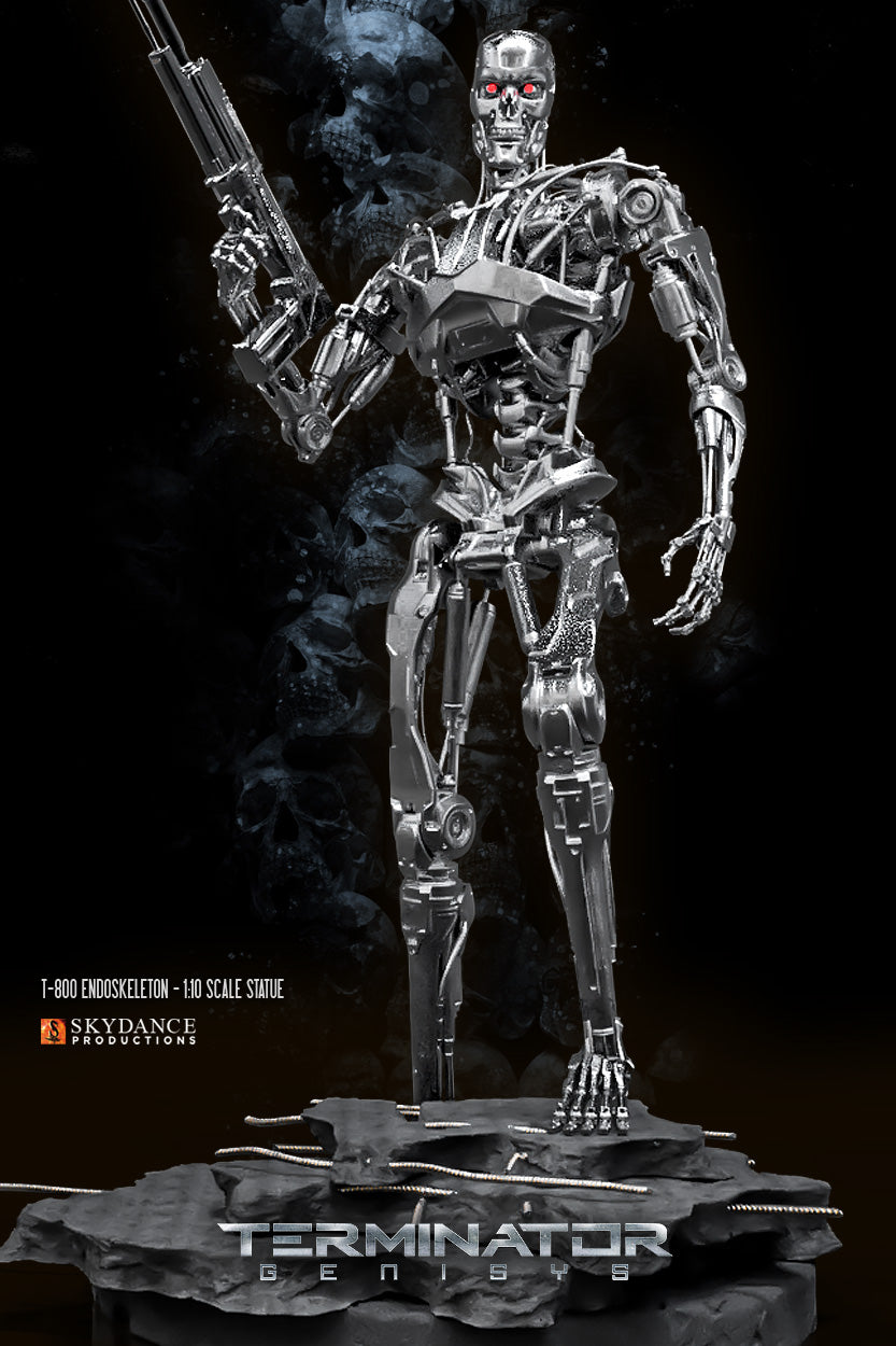 TERMINATOR T800 1:10 SCALE STATUE