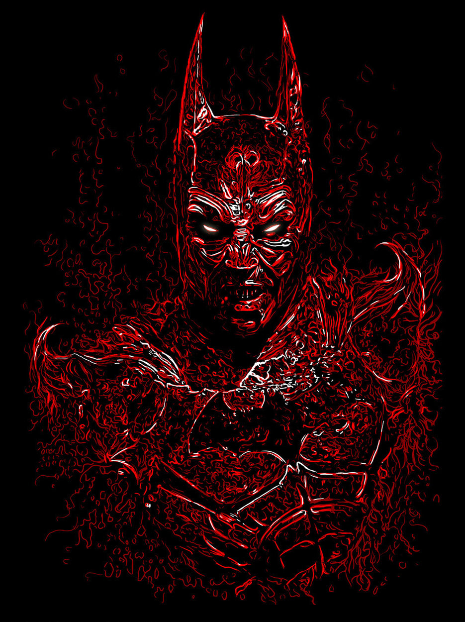 Batman-Knightmare Art-Print