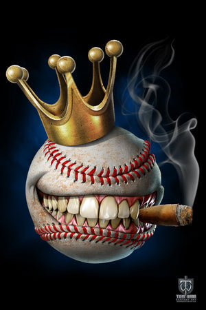 King Of Baseball-Art-Print