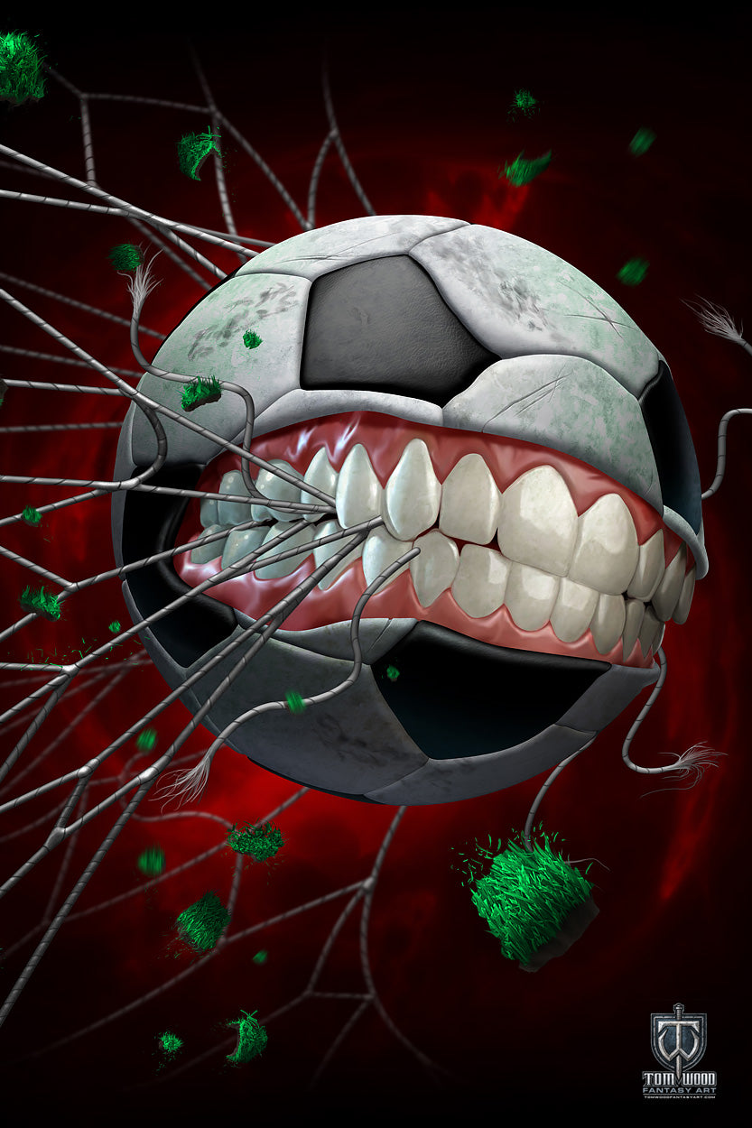 Monster Soccer-Art-Print
