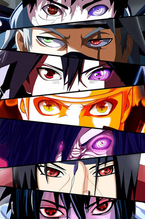 Naruto Eyes Art-Print